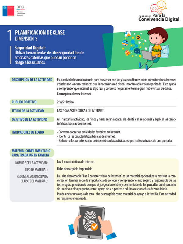 Planificación de clase dimensión 3